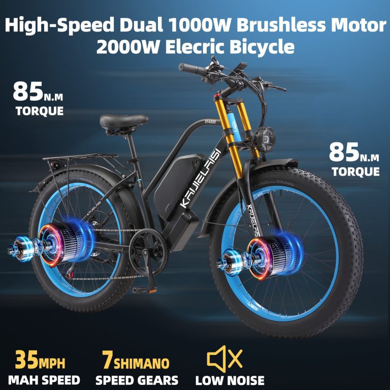 KAIJIELAISI V3 2000W Adult Fat Tire Electric Bicycle: Power, Comfort, and Versatility on Two Wheels